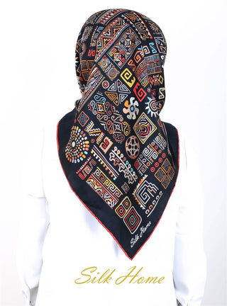 Silk Home %100 Twill İpek Eşarp 10816-01