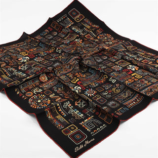 Silk Home %100 Twill İpek Eşarp 10816-01