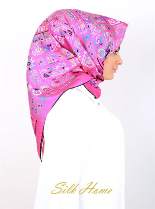 Silk Home %100 Twill İpek Eşarp 10816-12