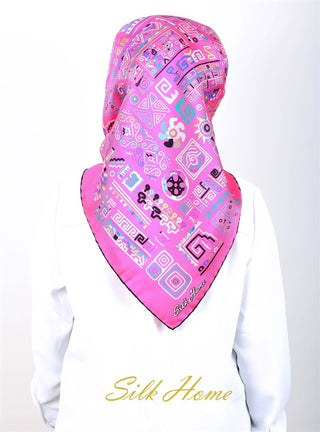 Silk Home %100 Twill İpek Eşarp 10816-12