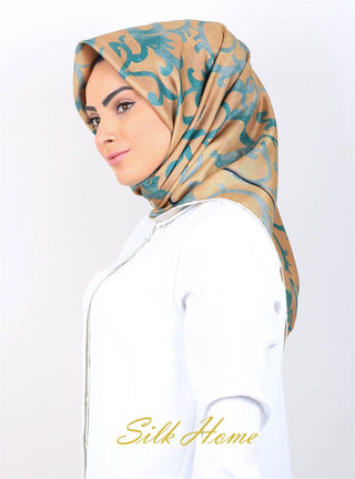 Silk Home %100 Twill İpek Eşarp 10818-06