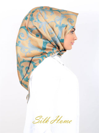 Silk Home %100 Twill İpek Eşarp 10818-06