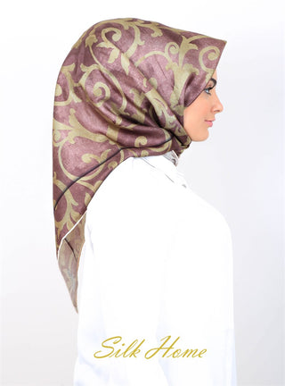Silk Home %100 Twill İpek Eşarp 10818-07