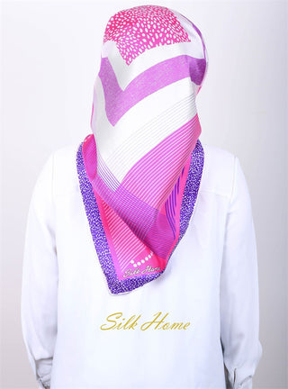 Silk Home %100 Twill İpek Eşarp 10858-07