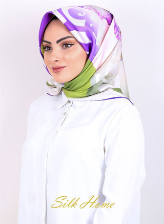 Silk Home %100 Twill İpek Eşarp 10874-04