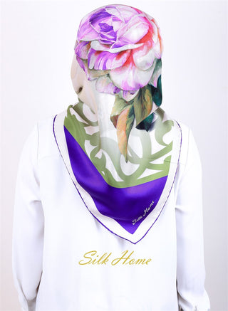 Silk Home %100 Twill İpek Eşarp 10874-04