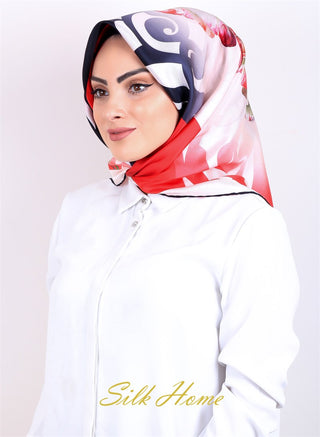 Silk Home %100 Twill İpek Eşarp 10874-05