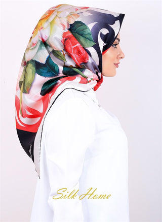 Silk Home %100 Twill İpek Eşarp 10874-05