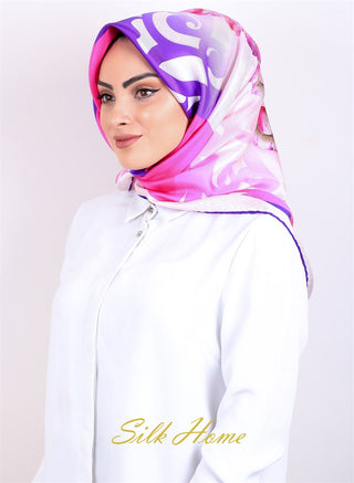 Silk Home %100 Twill İpek Eşarp 10874-12