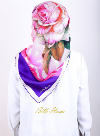 Silk Home %100 Twill İpek Eşarp 10874-12
