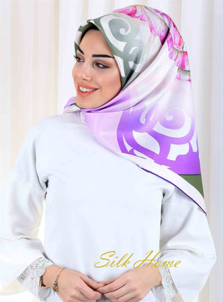 Silk Home %100 Twill İpek Eşarp 10874-16