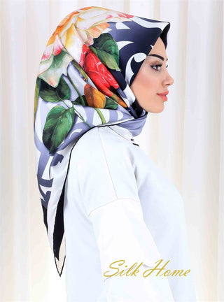 Silk Home %100 Twill İpek Eşarp 10874-17