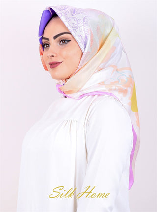 Silk Home %100 Twill İpek Eşarp 10898-08