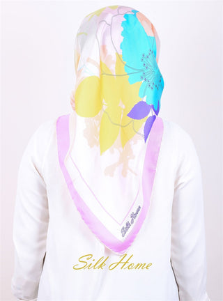 Silk Home %100 Twill İpek Eşarp 10898-08