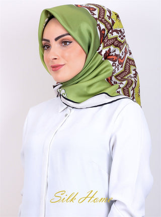 Silk Home %100 Twill İpek Eşarp 10902-05