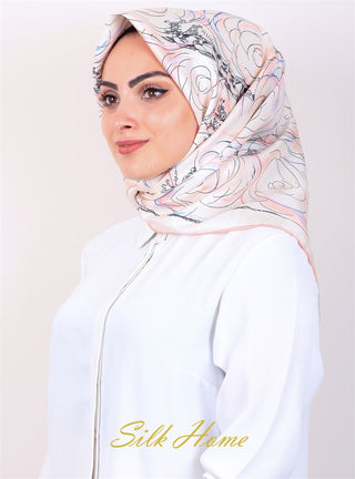 Silk Home %100 Twill İpek Eşarp 10941-06