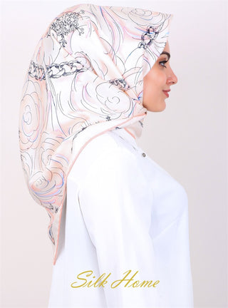 Silk Home %100 Twill İpek Eşarp 10941-06