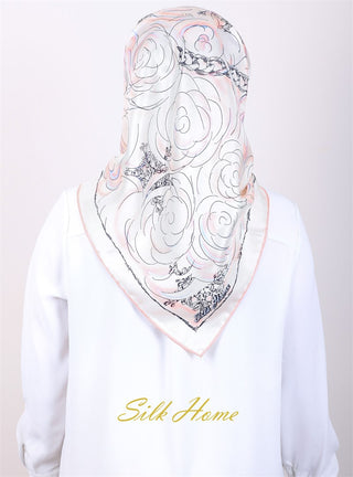 Silk Home %100 Twill İpek Eşarp 10941-06
