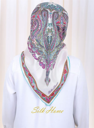Silk Home %100 Twill İpek Eşarp 10961-02