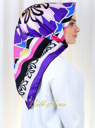 Silk Home %100 Twill İpek Eşarp 10997-08