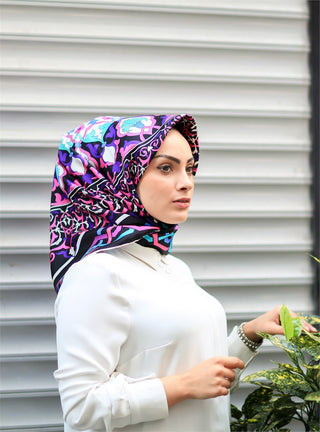 Silk Home %100 Twill İpek Eşarp 11007-01