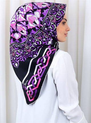 Silk Home %100 Twill İpek Eşarp 11007-03