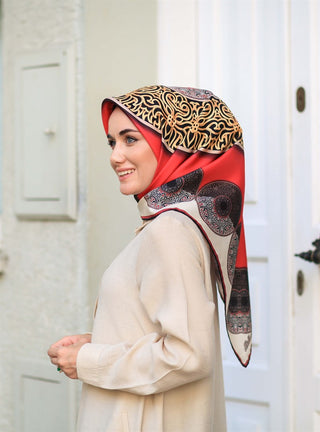 Silk Home %100 Twill İpek Eşarp 11050-10