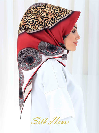 Silk Home %100 Twill İpek Eşarp 11050-10