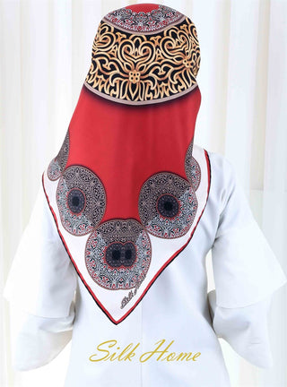 Silk Home %100 Twill İpek Eşarp 11050-10