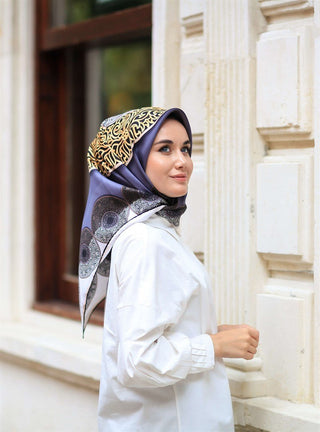 Silk Home %100 Twill İpek Eşarp 11050-11 - 463993471203 - | Silk Home