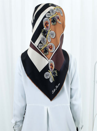 Silk Home 100% Twill Silk Scarf 11051-18
