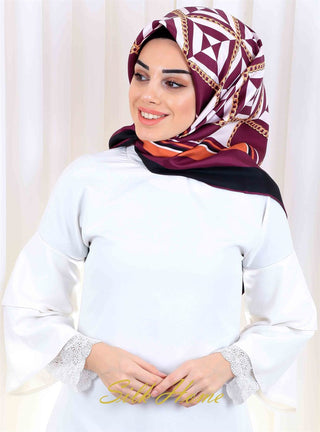 Silk Home %100 Twill İpek Eşarp 11066-02