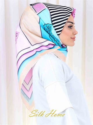 Silk Home %100 Twill İpek Eşarp 11108-07