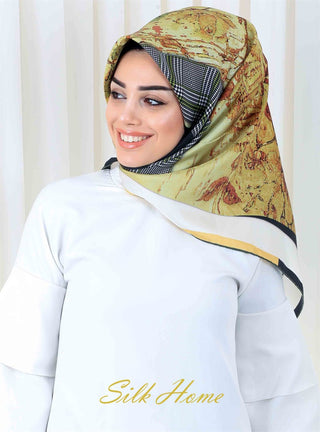 Silk Home %100 Twill İpek Eşarp 11116-04