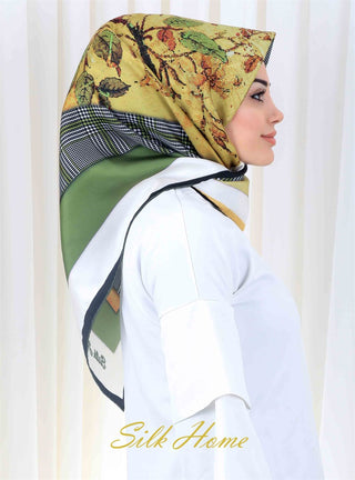 Silk Home %100 Twill İpek Eşarp 11116-04