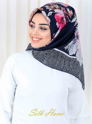 Silk Home %100 Twill İpek Eşarp 11117-10