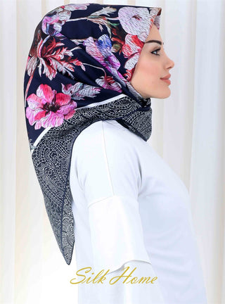 Silk Home %100 Twill İpek Eşarp 11117-10