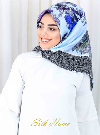 Silk Home %100 Twill İpek Eşarp 11117-11