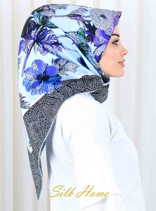 Silk Home %100 Twill İpek Eşarp 11117-11