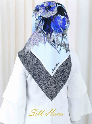 Silk Home %100 Twill İpek Eşarp 11117-11