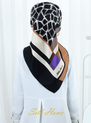 Silk Home 100% Twill Silk Scarf 11124-13