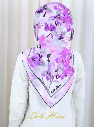 Silk Home %100 Twill İpek Eşarp 11130-11