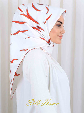 Silk Home %100 Twill İpek Eşarp 11131-12