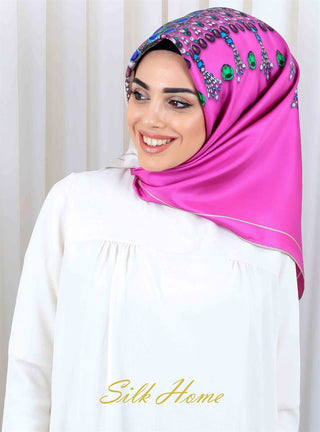 Silk Home %100 Twill İpek Eşarp 11134-04