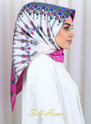Silk Home %100 Twill İpek Eşarp 11134-04