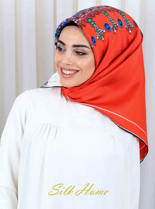Silk Home 100% Twill Silk Scarf 11134-05