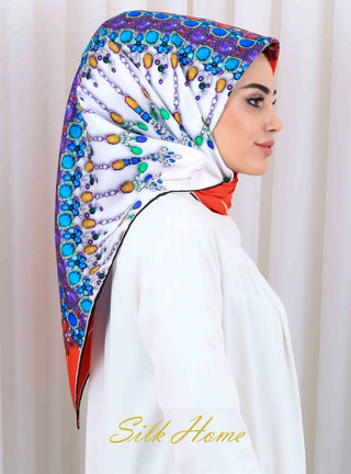 Silk Home 100% Twill Silk Scarf 11134-05