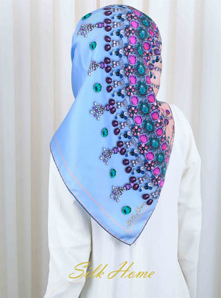 Silk Home %100 Twill İpek Eşarp 11134-06