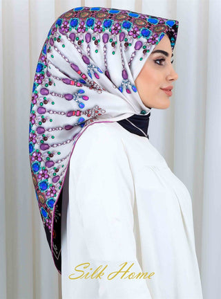 Silk Home %100 Twill İpek Eşarp 11134-07