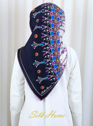Silk Home %100 Twill İpek Eşarp 11134-07